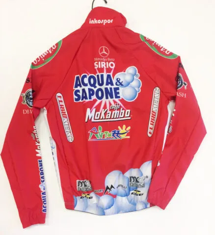 Acqua & Sapone Cycling Team Lightweight Wind Jacket by GSG