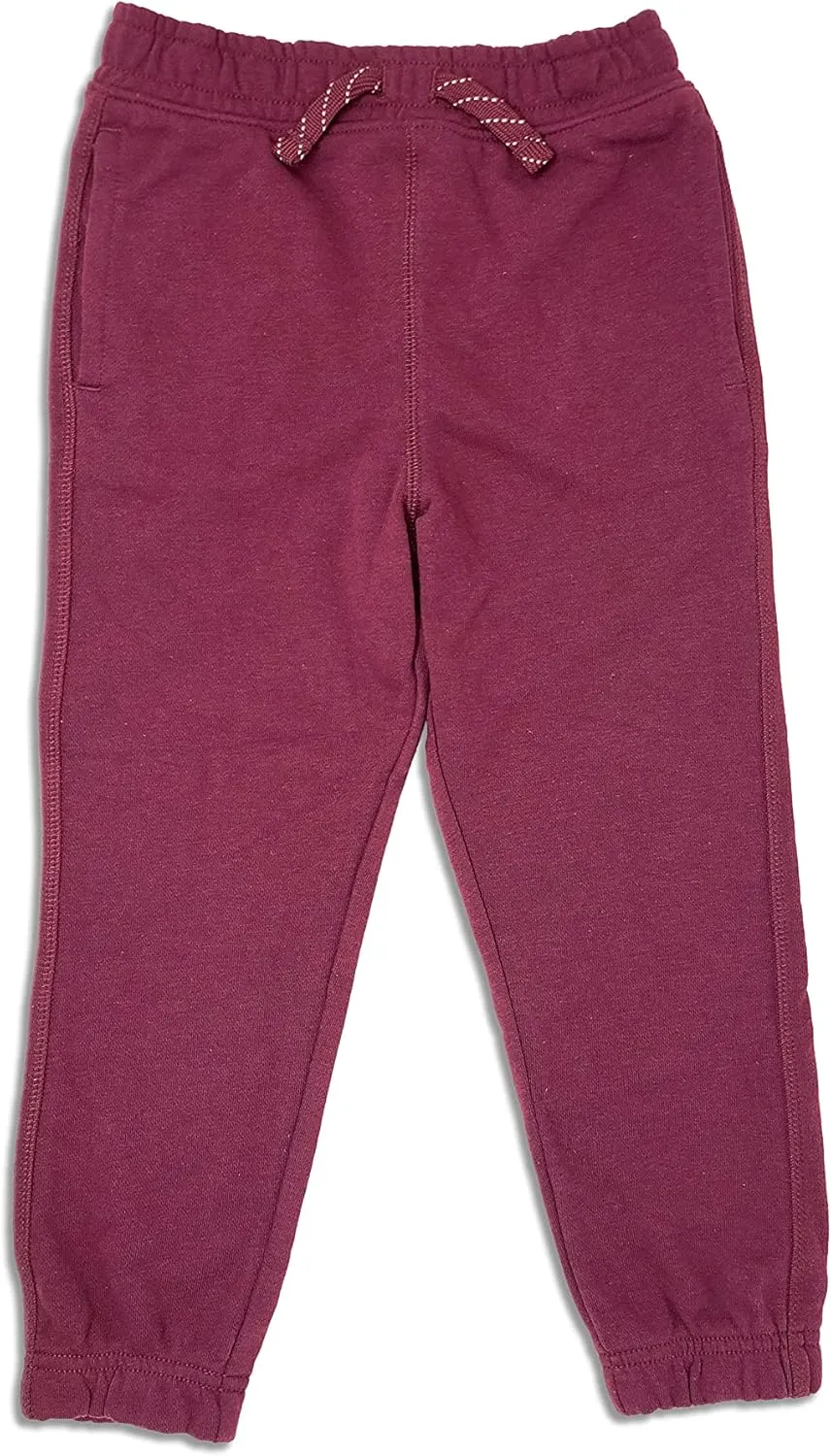 Andrew Scott Kids Cotton Joggers | Boys - Girls Toddler French Terry Sweatpants | Multi Packs & Colors