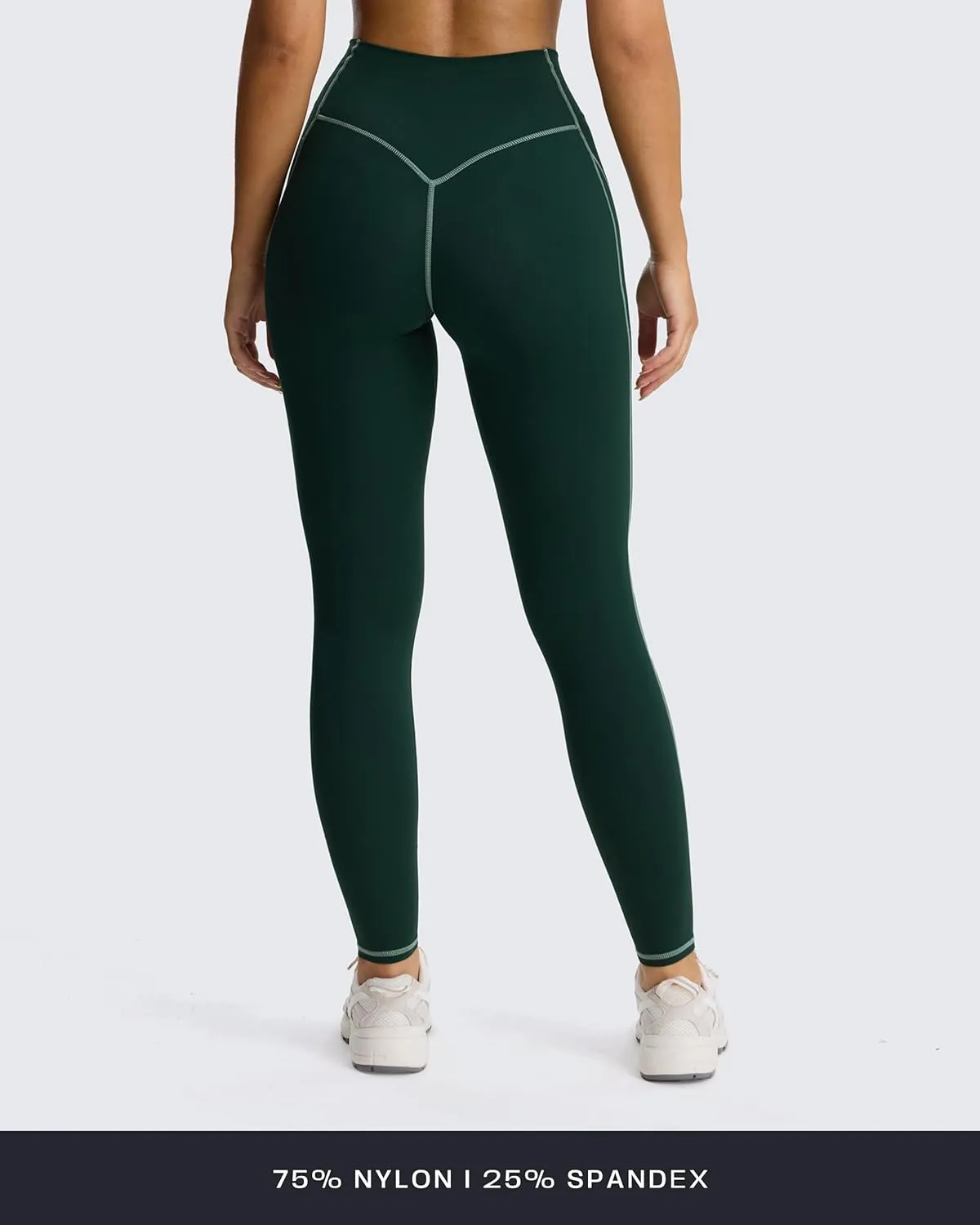 Aoxjox Workout Leggings for Women High Waisted Exercise Athletic Gym Fitness Yoga Lexi Lined Pants 26"