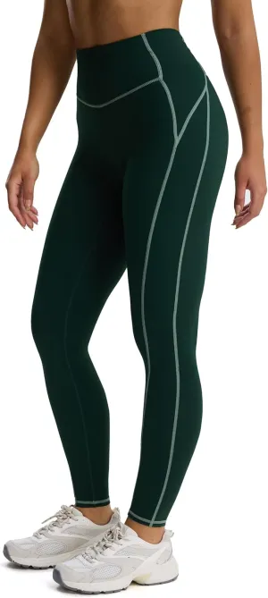 Aoxjox Workout Leggings for Women High Waisted Exercise Athletic Gym Fitness Yoga Lexi Lined Pants 26"