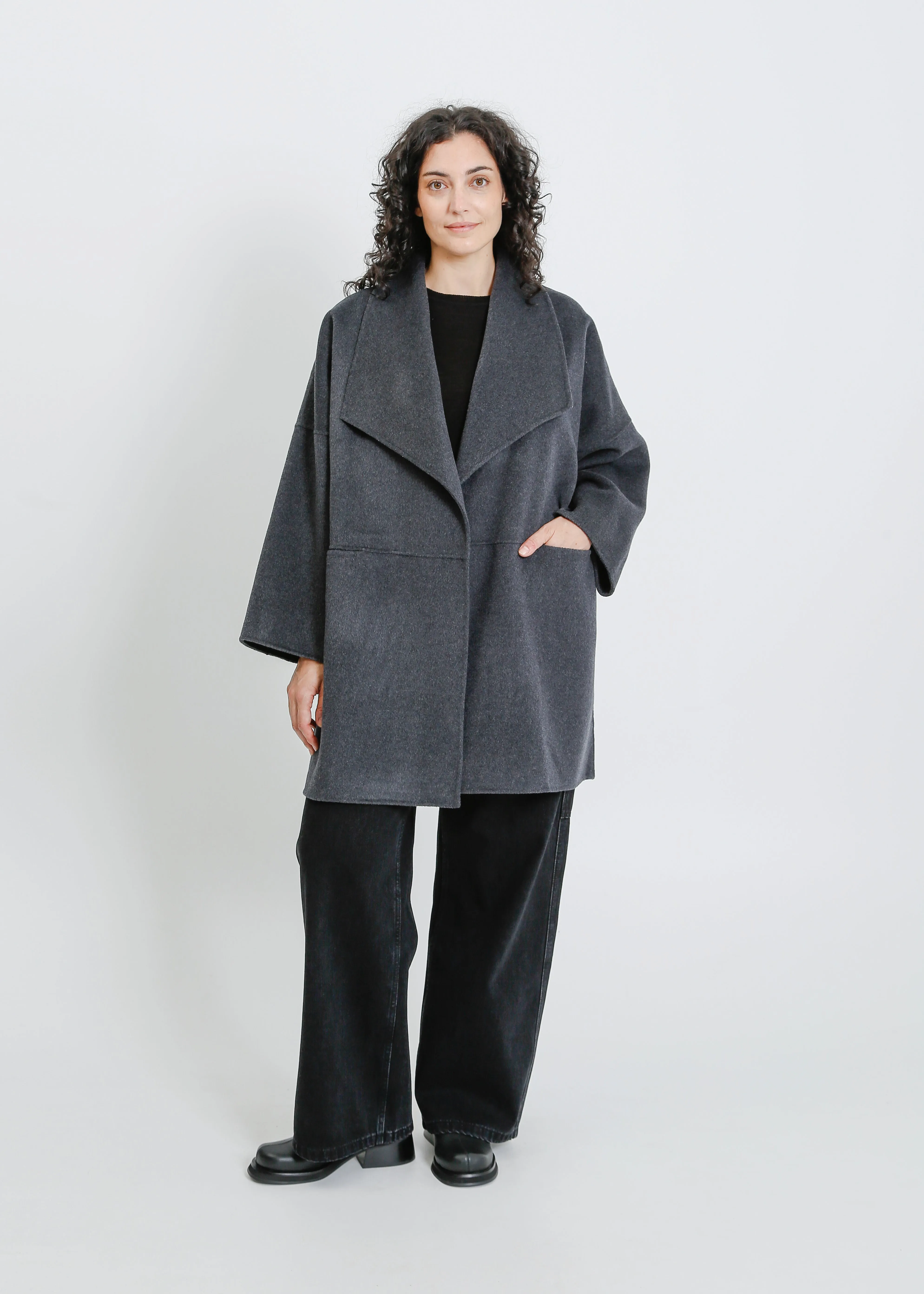 AUSTIN COAT / CHARCOAL