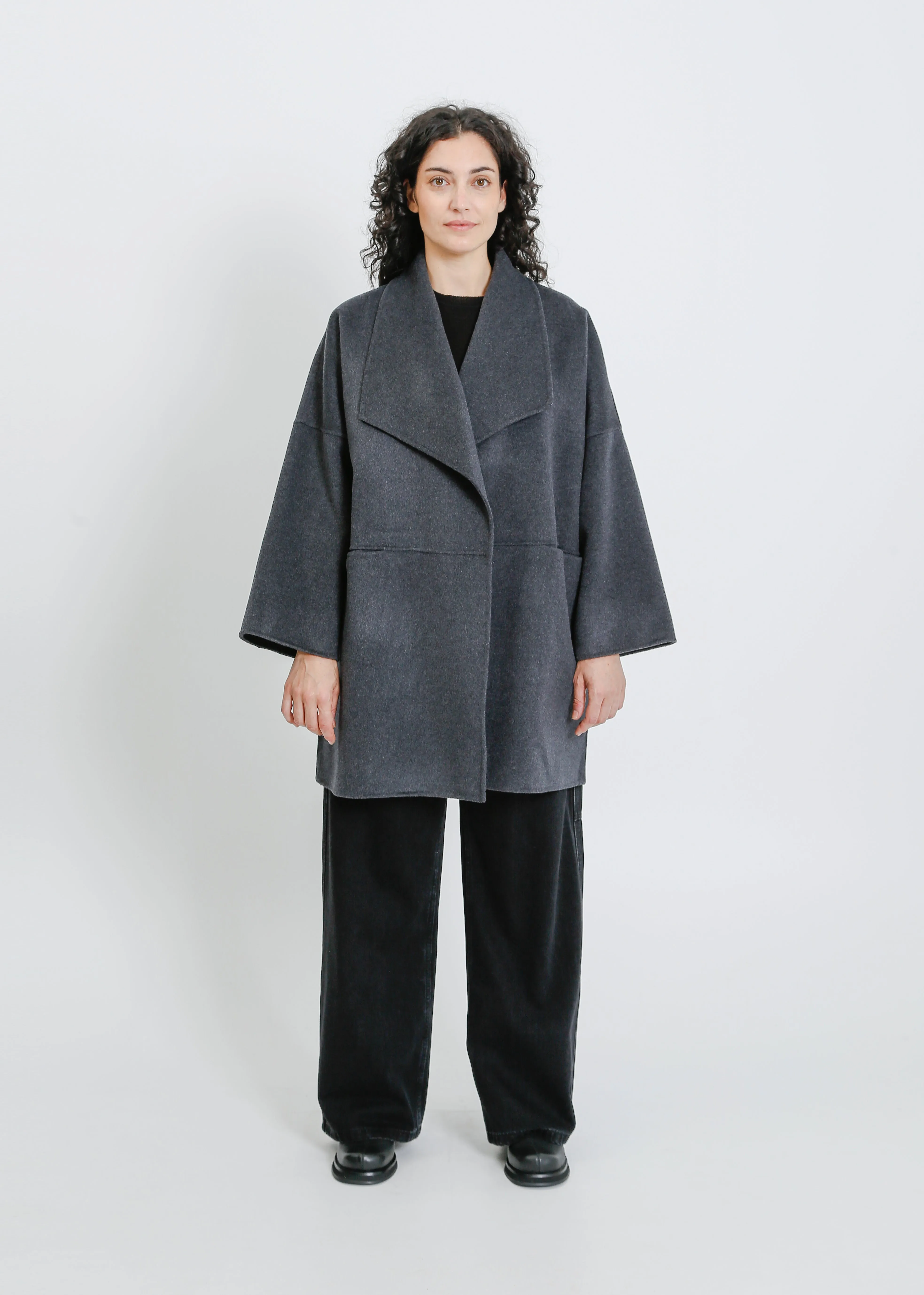 AUSTIN COAT / CHARCOAL