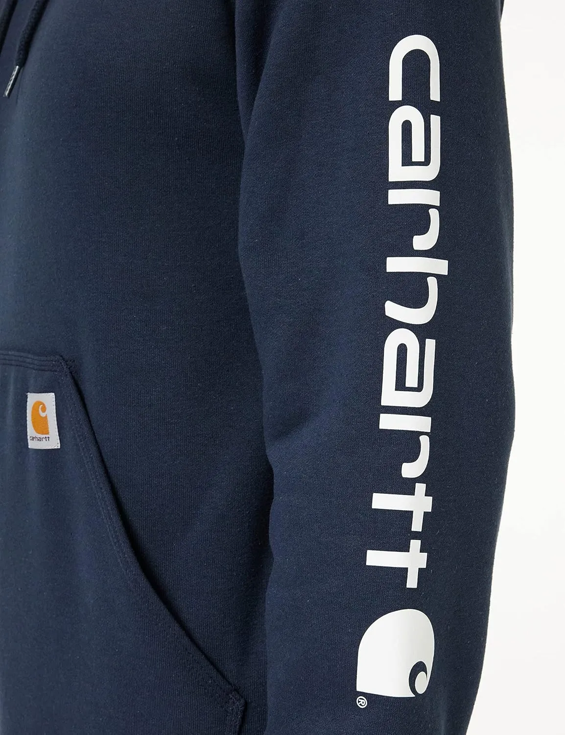 Carhartt Men's K288 Loose Fit Midweight Logo Sleeve Graphic Sweatshirt