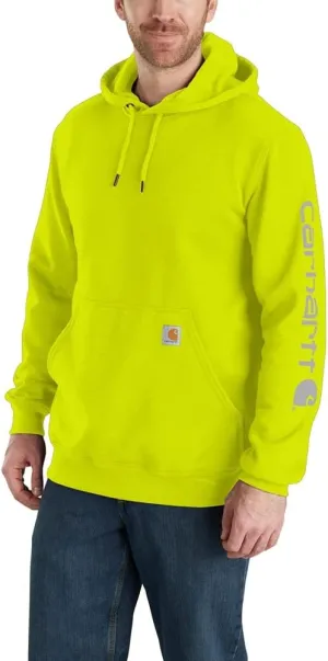 Carhartt Men's K288 Loose Fit Midweight Logo Sleeve Graphic Sweatshirt
