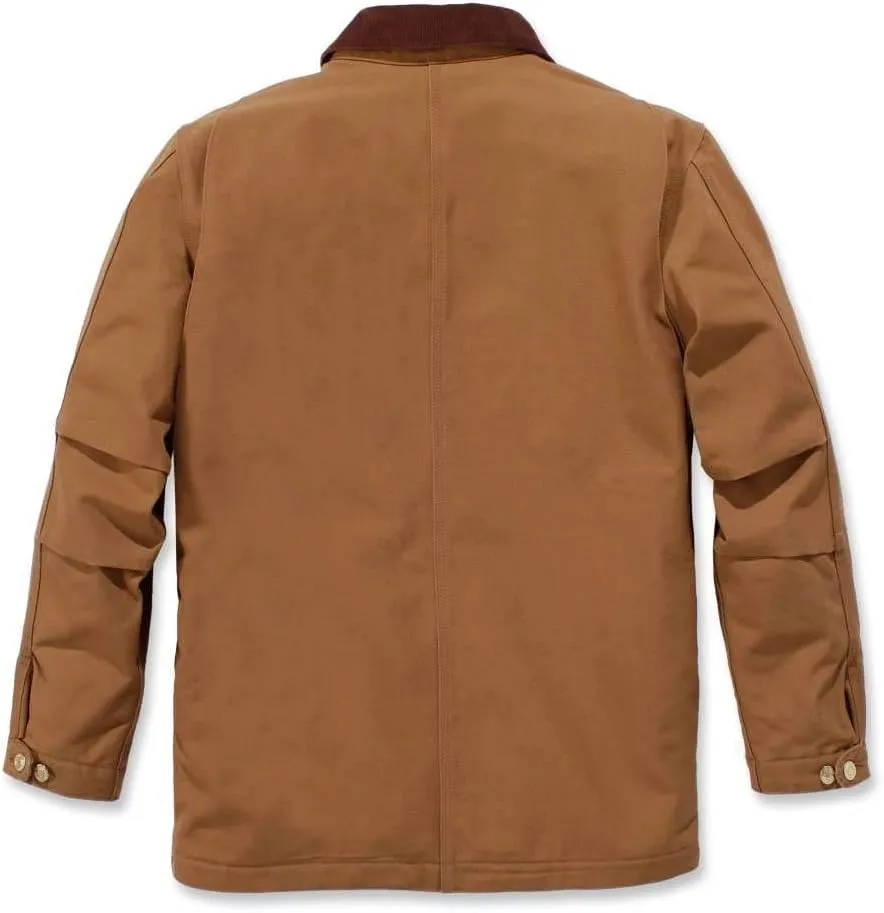 Carhartt Men's Loose Fit Firm Duck BlanketLined Chore Coat