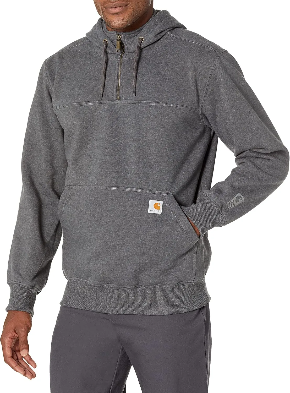 Carhartt Men's Rain Defender Loose Fit Heavyweight Quarter-Zip Sweatshirt