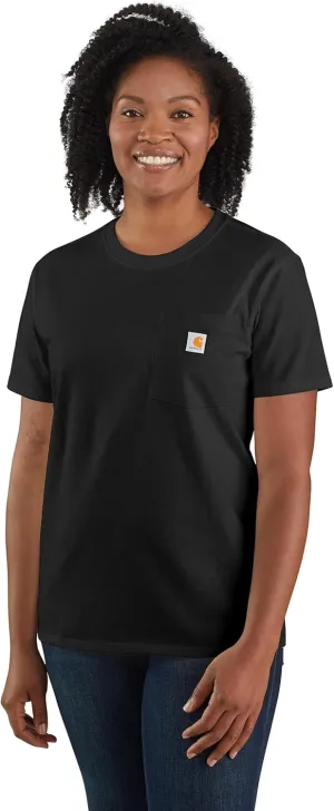 Carhartt Women's Loose Fit Heavyweight Short-Sleeve Pocket T-Shirt