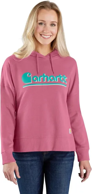 Carhartt Women's Tencel Fiber Series Loose Fit Fall Graphic Hooded Sweatshirt