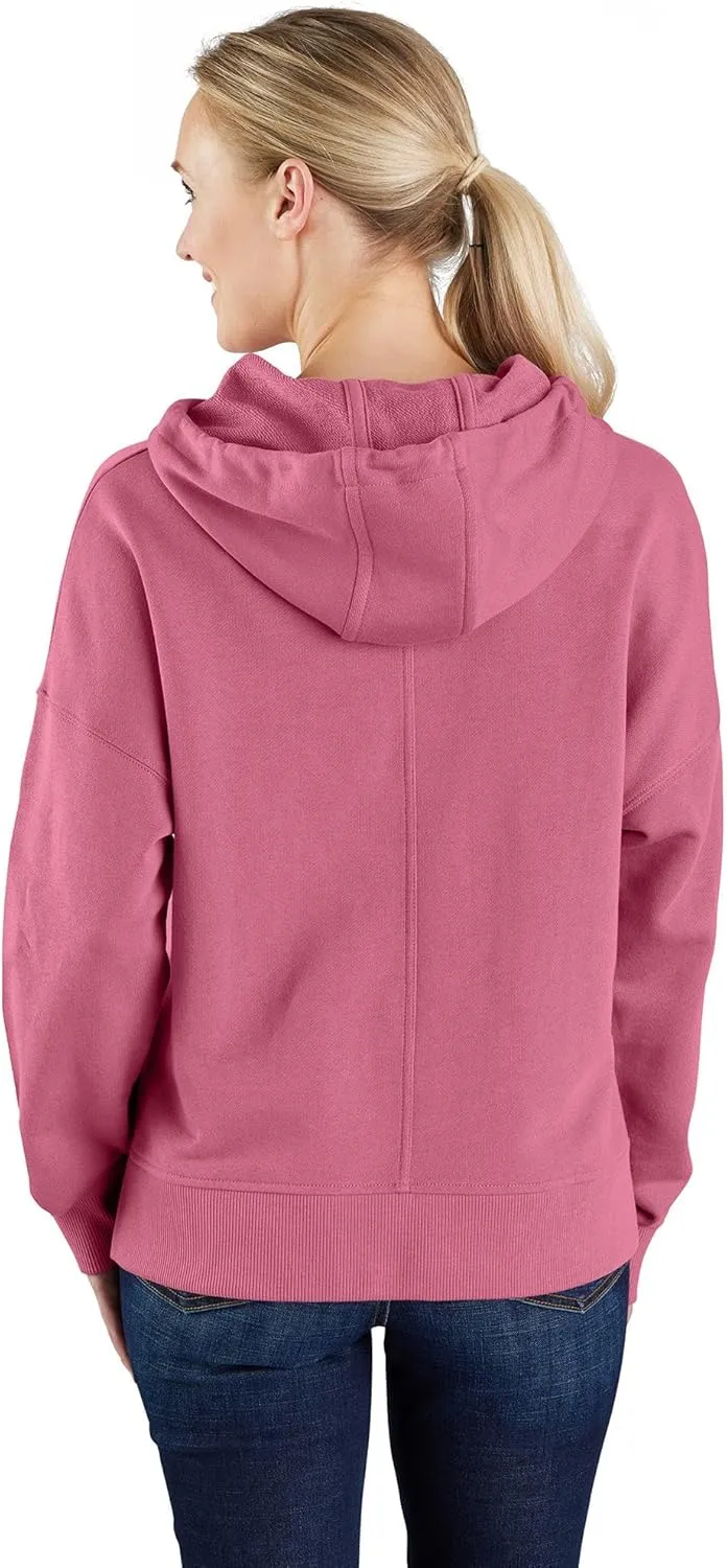 Carhartt Women's Tencel Fiber Series Loose Fit Fall Graphic Hooded Sweatshirt