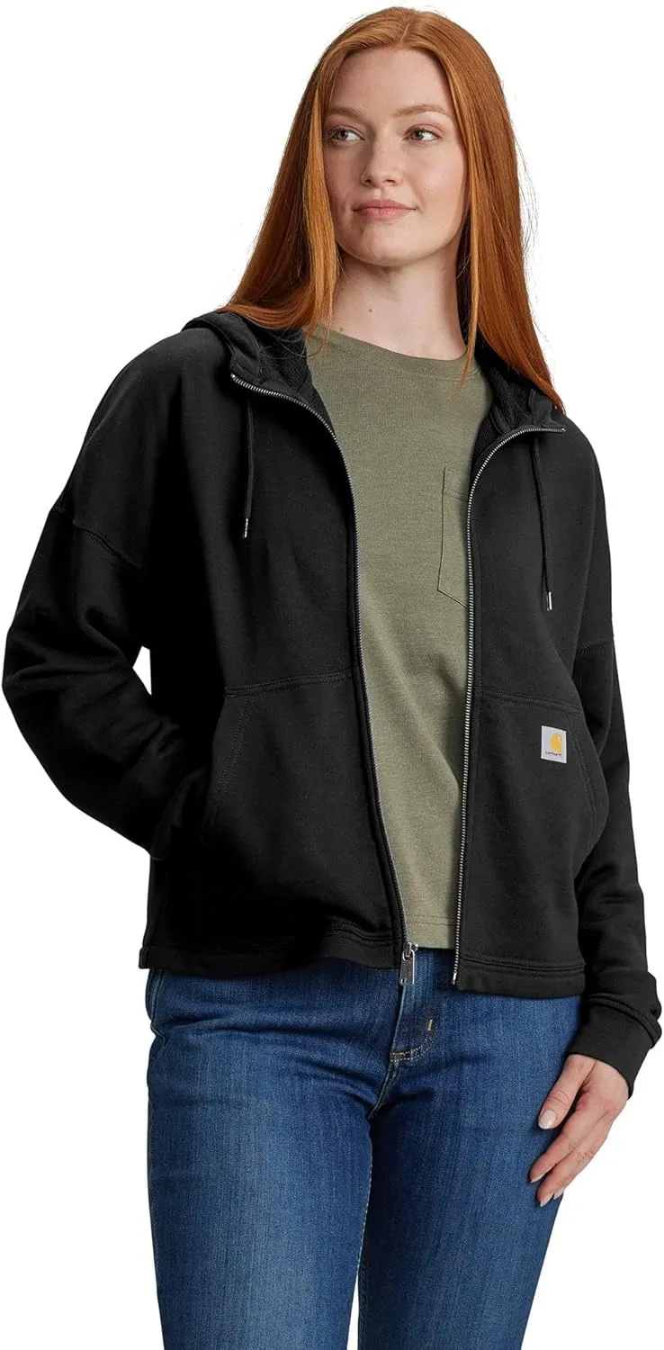 Carhartt Women's Tencel Fiber Series Loose Fit Full-Zip Sweatshirt