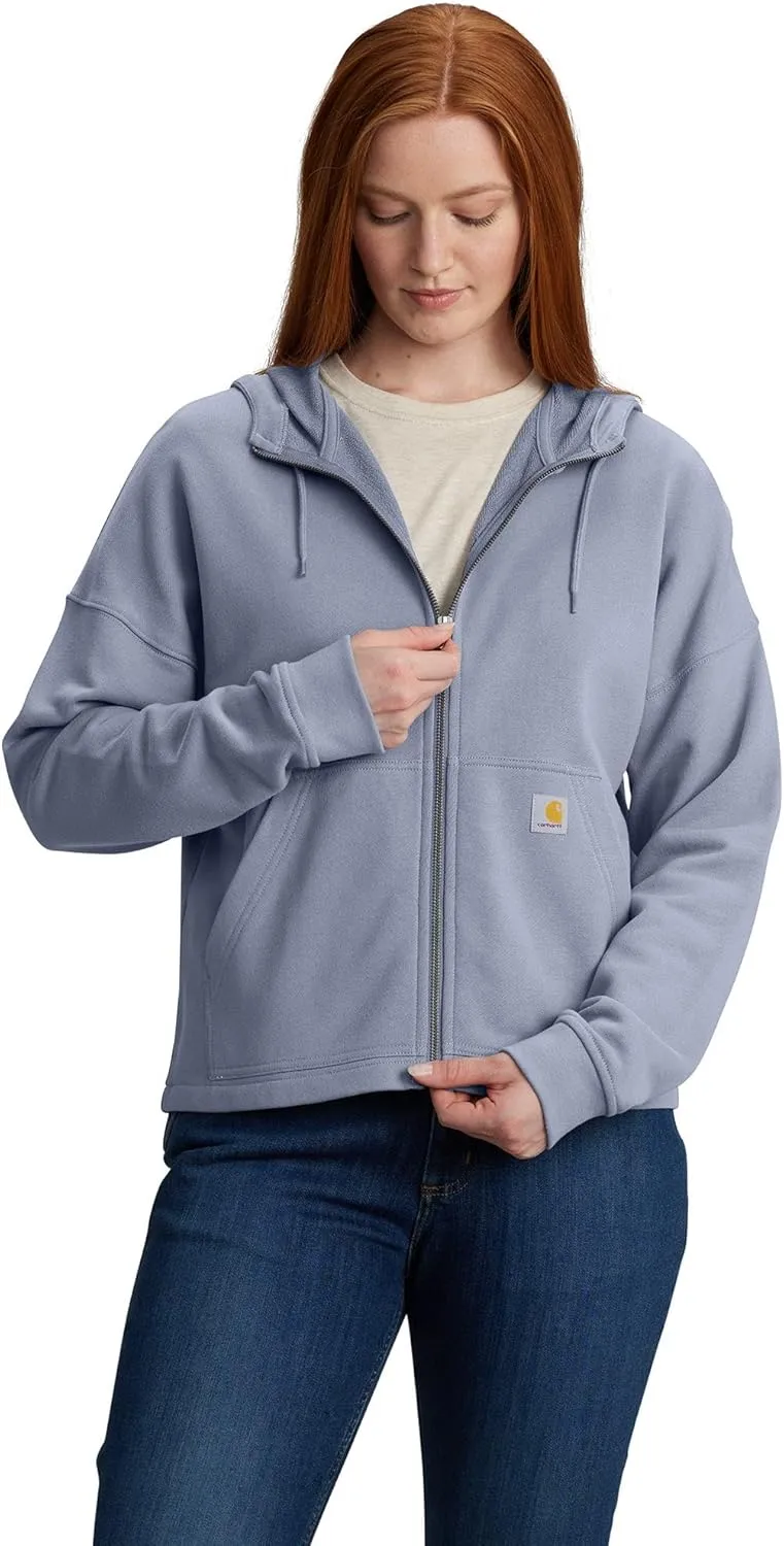 Carhartt Women's Tencel Fiber Series Loose Fit Full-Zip Sweatshirt