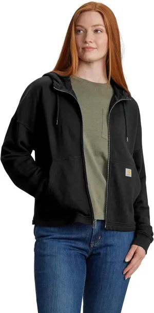 Carhartt Women's Tencel Fiber Series Loose Fit Full-Zip Sweatshirt
