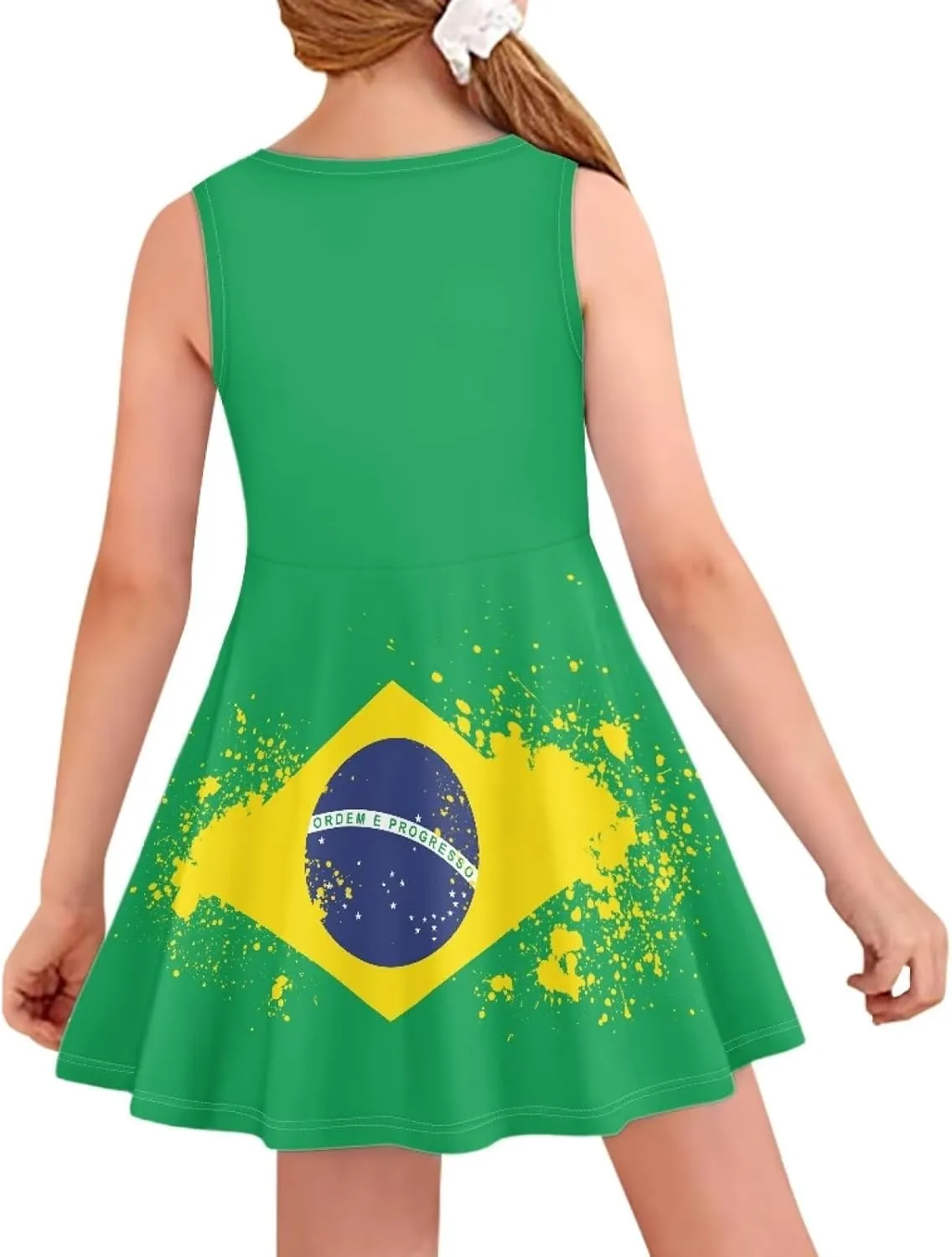 Casual Princess Summer Dresses for Baby Little Girl Halter O-Neck Beach Sundress Plus Size 3-16Y Kids Toddler Skirt