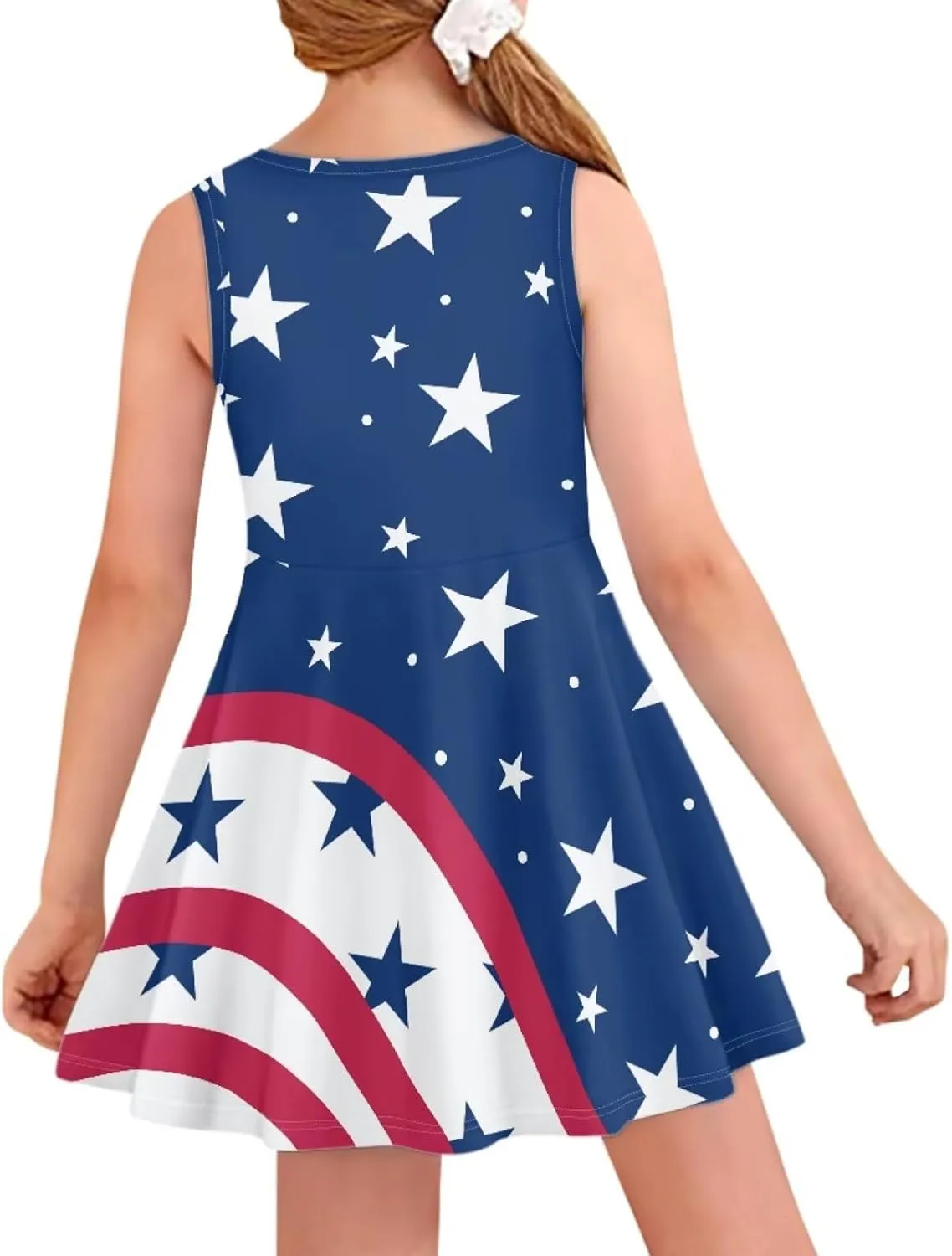 Casual Princess Summer Dresses for Baby Little Girl Halter O-Neck Beach Sundress Plus Size 3-16Y Kids Toddler Skirt