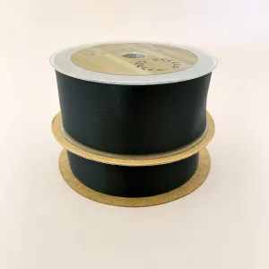 Double Satin Ribbon - Black