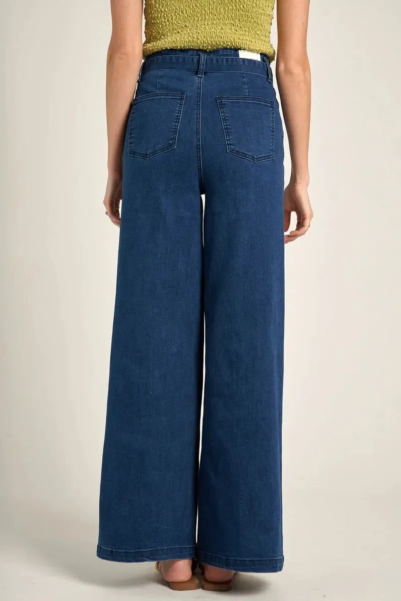 En Creme Dance Tonight Wide Leg Pants  Chic & Comfortable