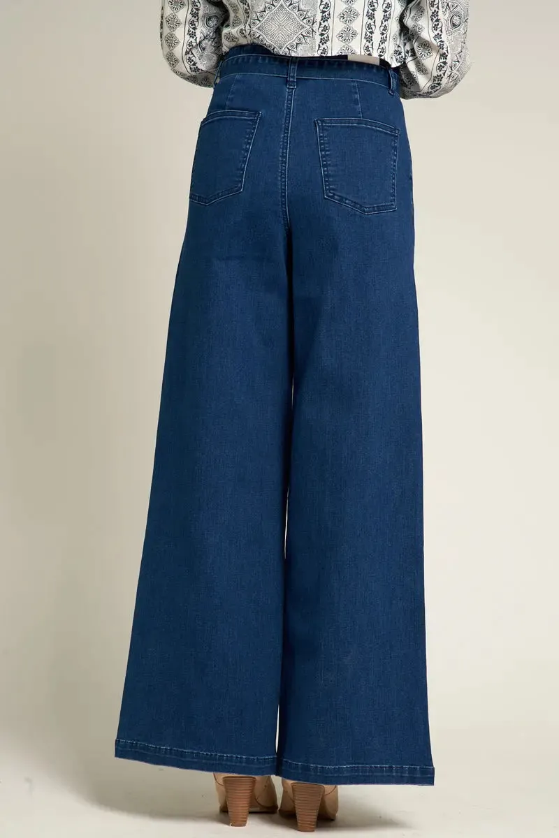 En Creme Dance Tonight Wide Leg Pants  Chic & Comfortable