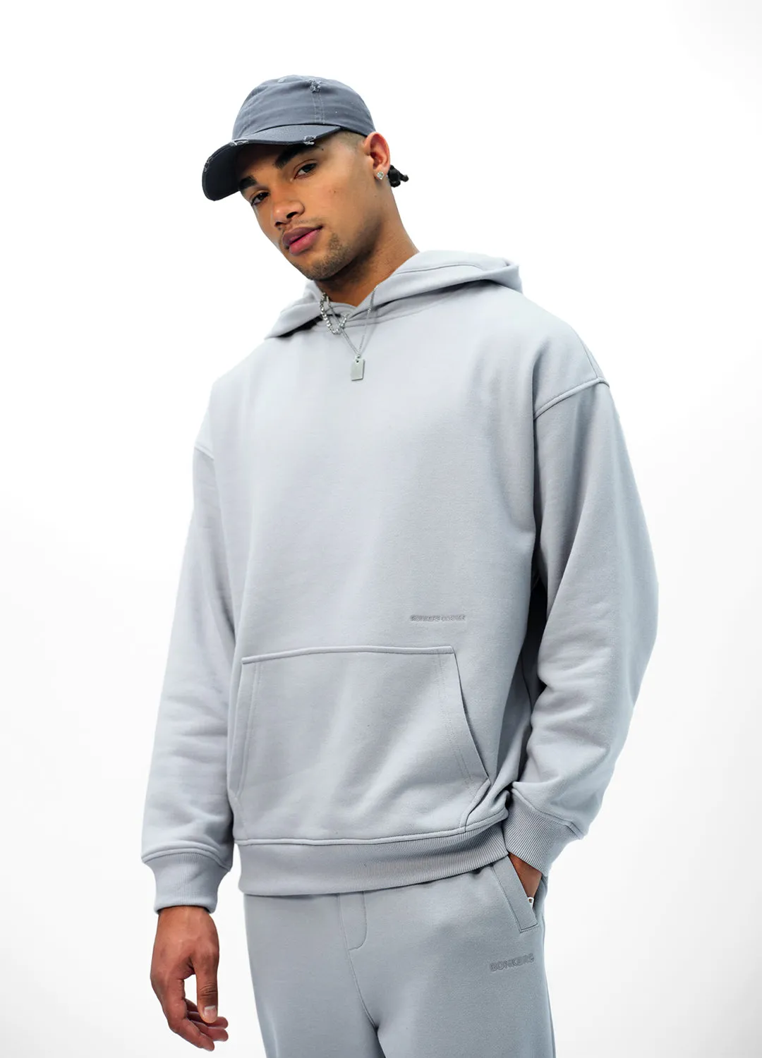 Grey Wear A Hug Oversized Hoodie