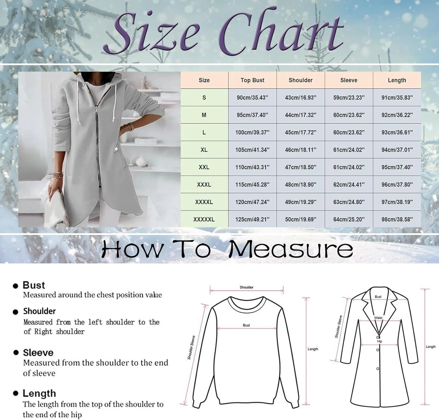 Hoodies For Women Long Zip Up Lightweight Oversized Tunic Sweatshirt Casual Open Front Cardigan Jacket With Pockets