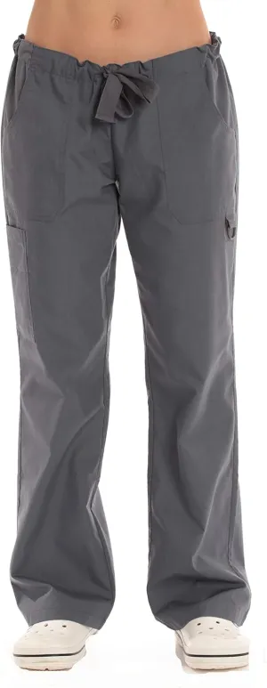 Just Love Cargo Solid Scrub Pants for Women