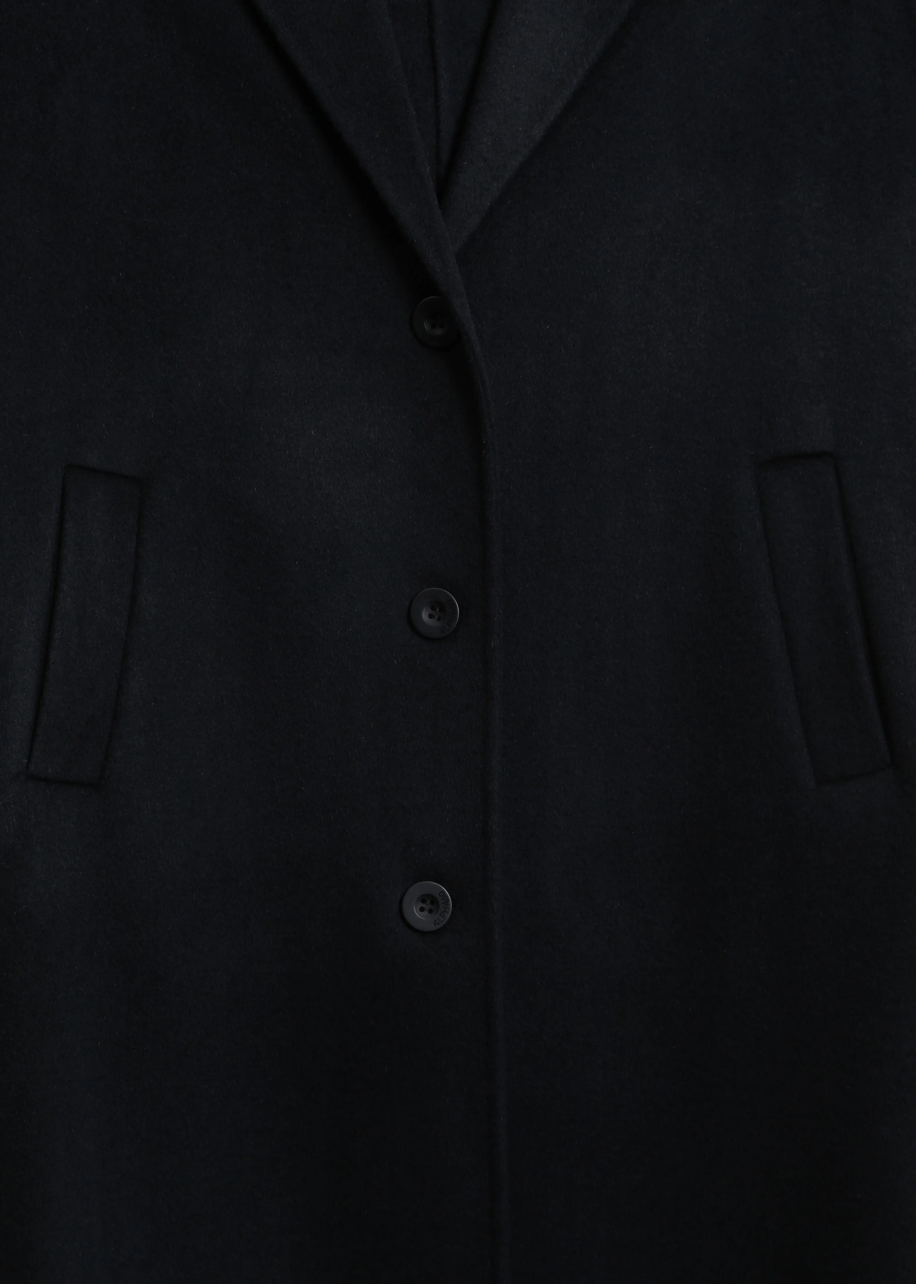 LEIGH COAT / BLACK
