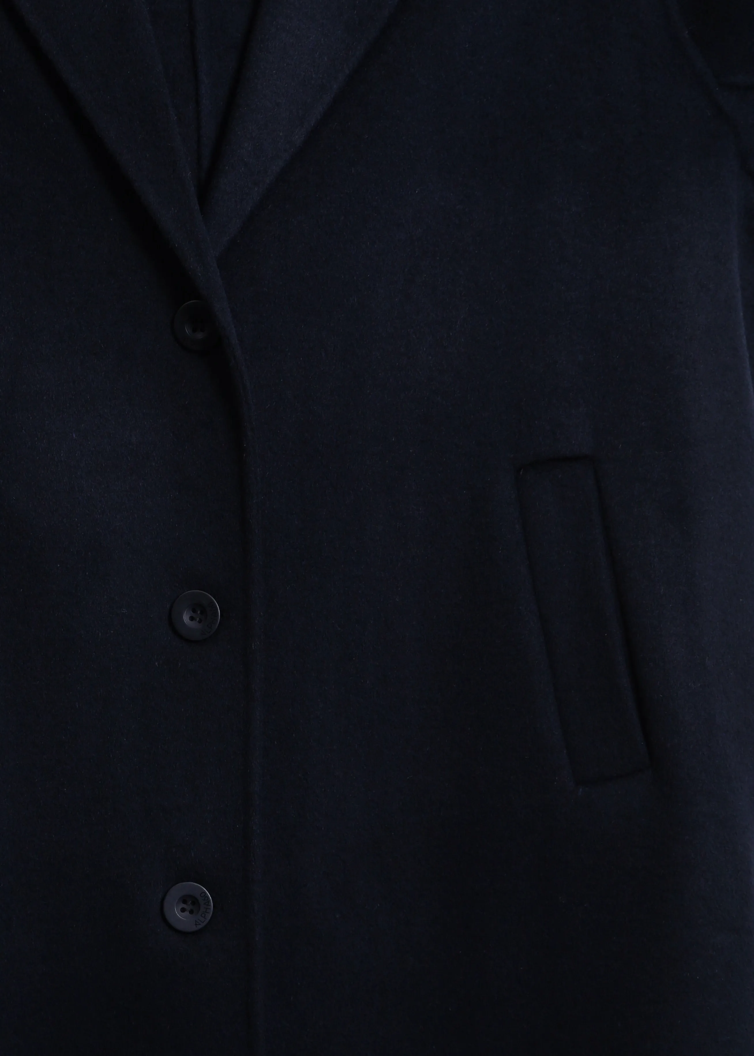 LEIGH COAT / NAVY