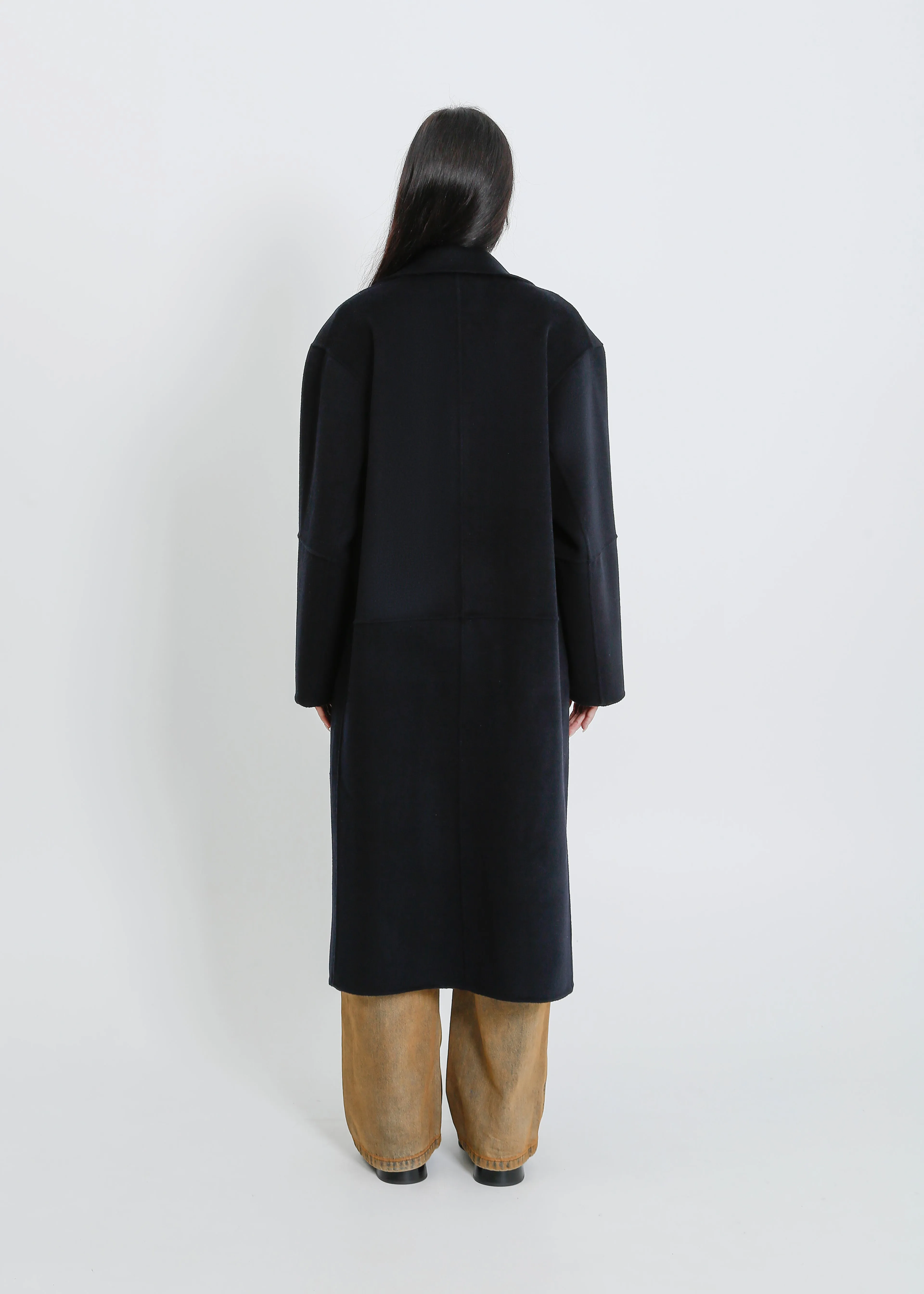 LEIGH COAT / NAVY