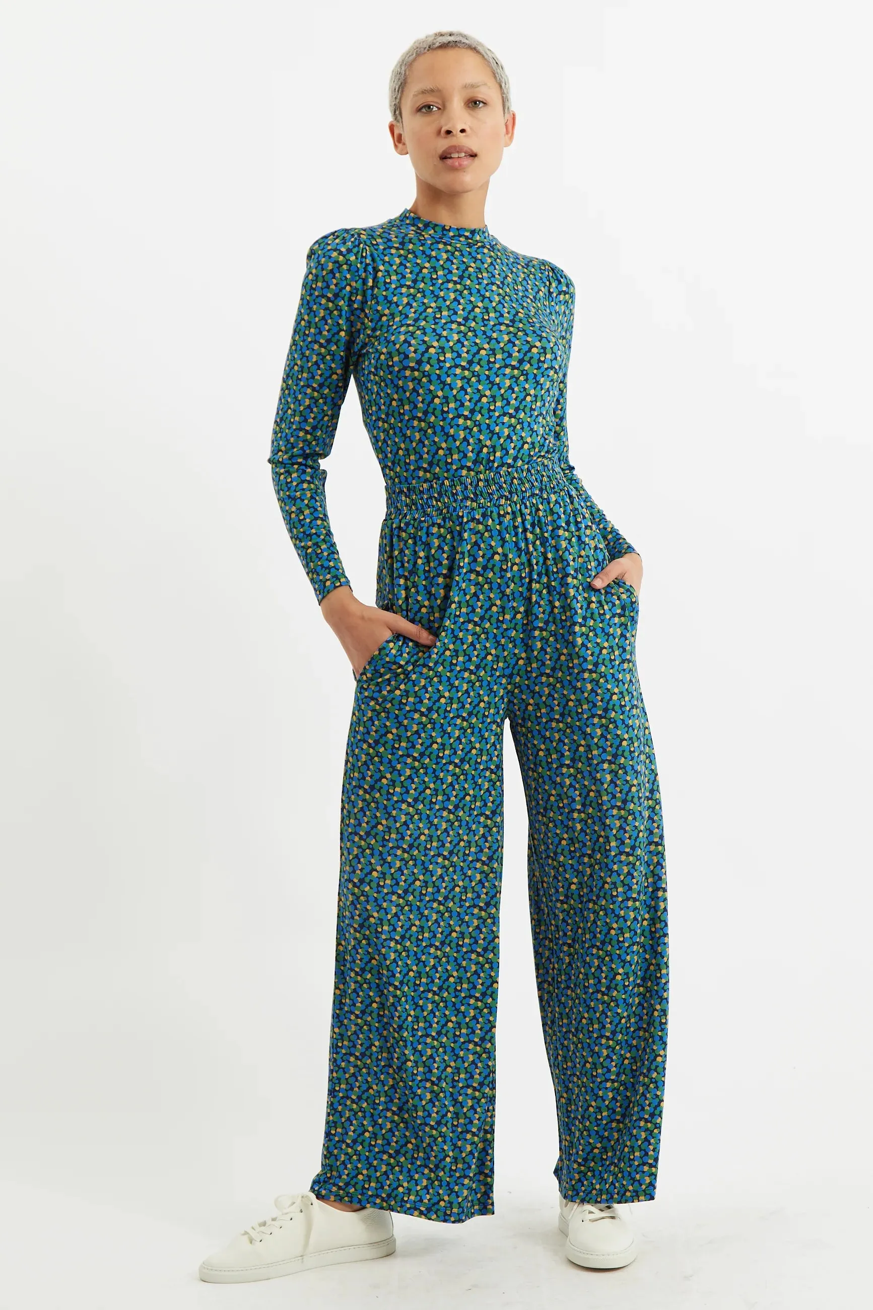 Louche Foster Bubble Pop Jersey Trousers