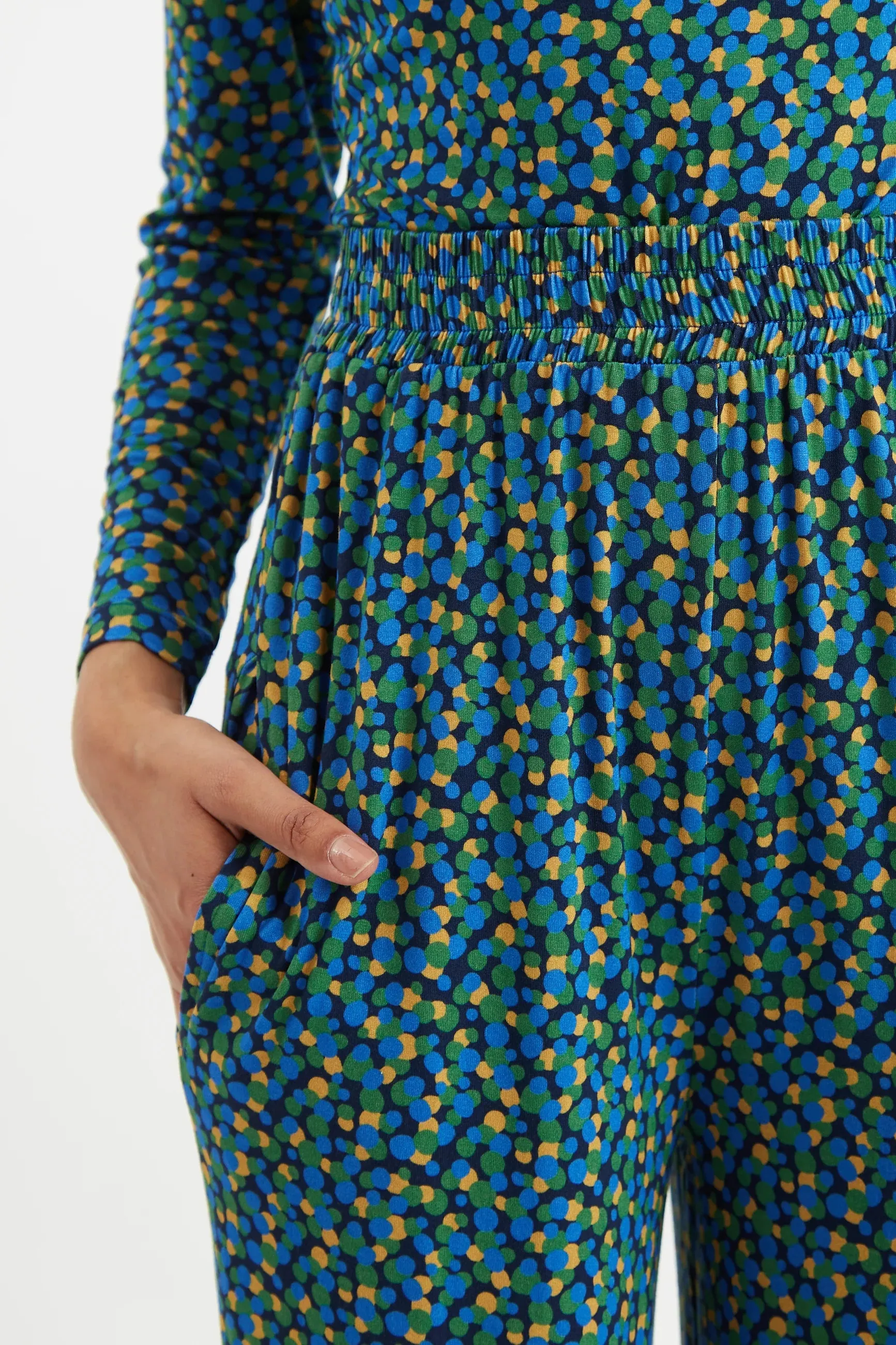 Louche Foster Bubble Pop Jersey Trousers