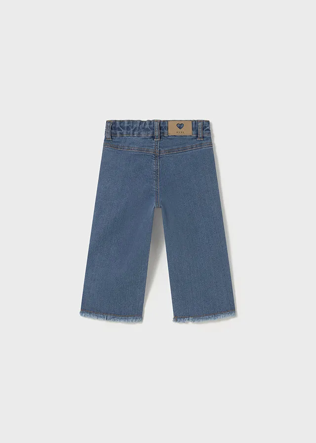 Mayoral Denim Trousers Wide Leg