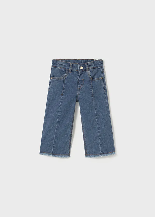 Mayoral Denim Trousers Wide Leg