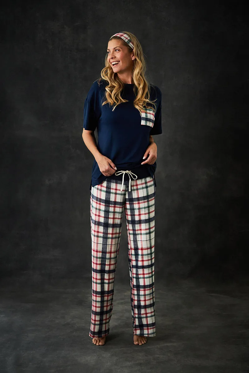 Oversized Tee Pajama Set
