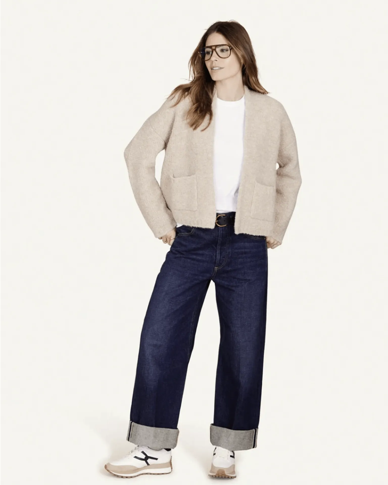 Owen Sweater Jacket in Natural