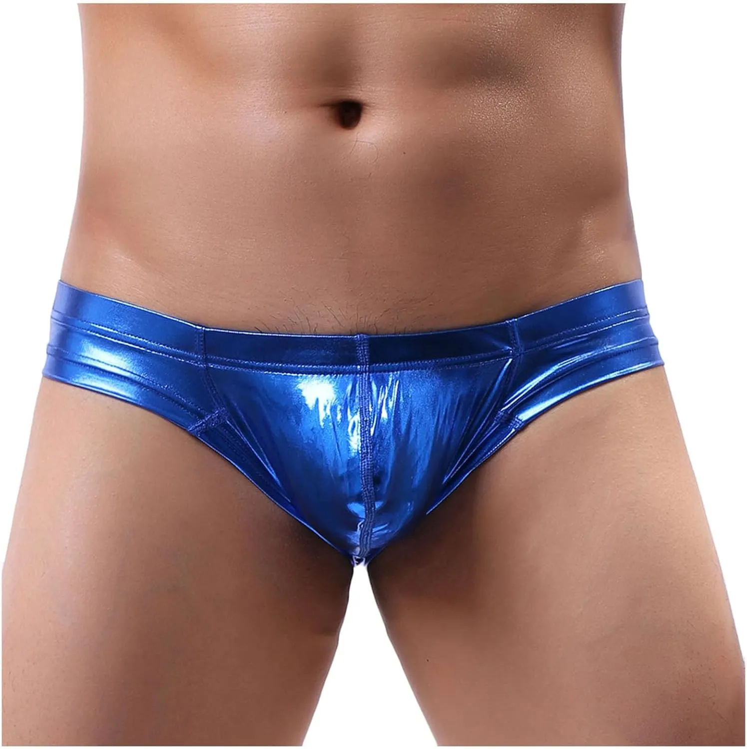 Sinzelimin Briefs for Men's Mini Boxer Shorts Fashion Printed Thongs Base Layer Low Waist Pouch Sports Underpants Underwear