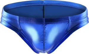 Sinzelimin Briefs for Men's Mini Boxer Shorts Fashion Printed Thongs Base Layer Low Waist Pouch Sports Underpants Underwear