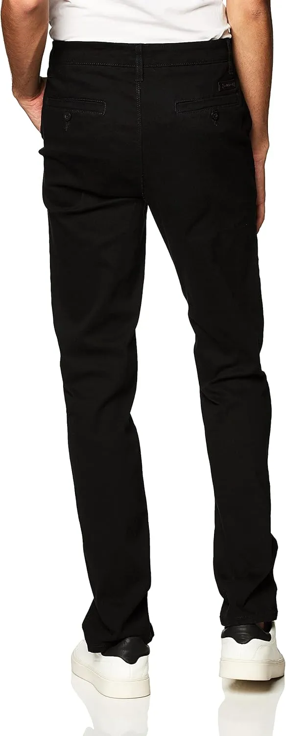 Southpole Men's Flex Stretch Basic Long Chino Pants