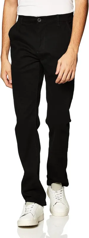 Southpole Men's Flex Stretch Basic Long Chino Pants