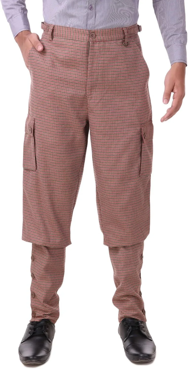ThePirateDressing Steampunk Victorian Cosplay Costume Mens Airship Pants Trousers