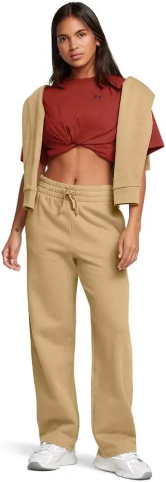 Under Armour Women's Rival Fleece Straight Leg Pants