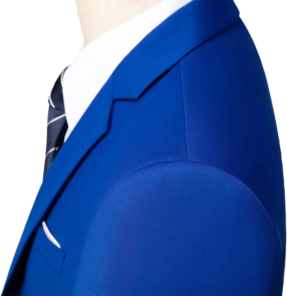 UNINUKOO Men's Suit Slim Fit 2 Button 2 Piece Suits for Men Party Formal Dress Solid Tuxedo Blazer Jacket Pants Set