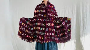 Vintage Guatemalan Wrap. Colotenango. Fine Example. 0174