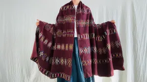 Vintage Guatemalan Wrap. Colotenango. Fine Example. 0185
